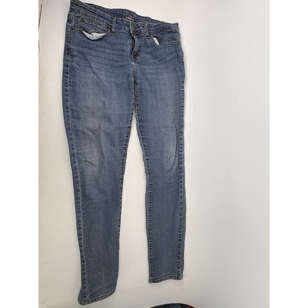 Denizen Levis Modern Skinny Jeans Womens Blue Stretch Denim 8 29